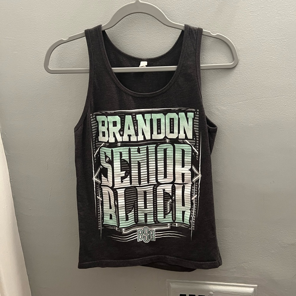 Brandon Senior Black Tank